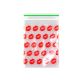 Picture Button Bags - 40mm x 60mm Red Lips