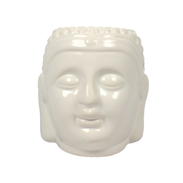 Buy Ceramic Oil Burner Buddha Head Extra Large: Oil Burners from Shiva ...