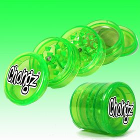 Chongz Plastic 5 Part Sifter Grinder - Green