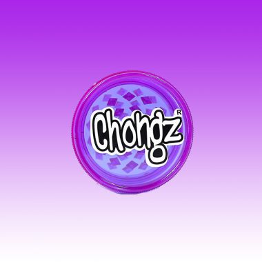 Chongz Plastic 60mm 3 Part Grinder - Purple