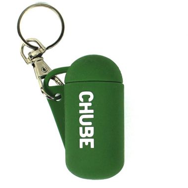 Chube Buddy Silicone Grinder on Keyring - Green