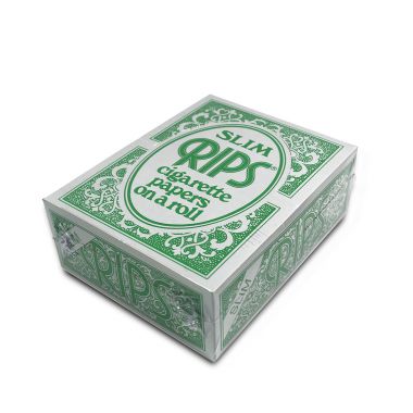 Rips - Green Kingsize Slim - Box of 24