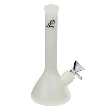 Bounce Skittle Silicone Bong - White