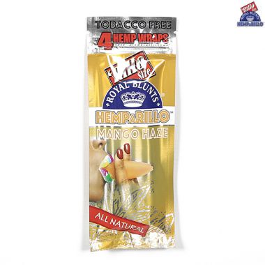 Royal Blunts Hemparillo Wraps 4 Pack - Mango Haze