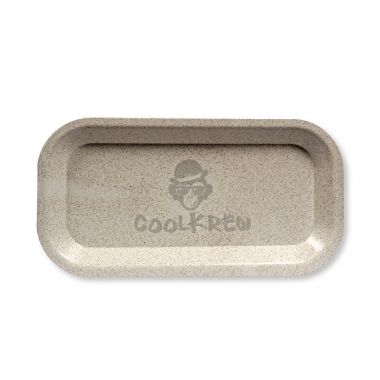 CoolKrew Biodegradable Rolling Tray - Stone