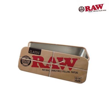 RAW Classic Roll Caddy Metal Rolling Case - 1 1/4 Size