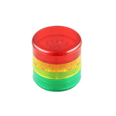 5 Part 50mm Acrylic Rasta Sifter Grinder