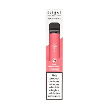 Elf Bar 600 Disposable Vape Pod - Pink Grapefruit