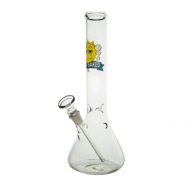 HALF BAKED 'Sloth' 29cm Glass Beaker Bong