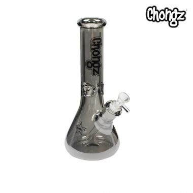 Chongz 30cm 'TLC' Platinum Grey Edition Glass Bong