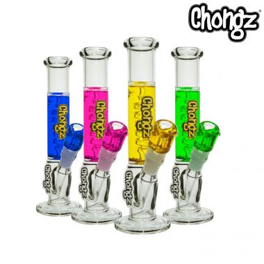 Chongz 23cm "Banana" Liquid Filled Glass Bong