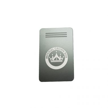 Imperial Crown Snuff Box - Grey