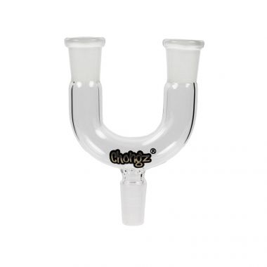 Chongz Glass 2 Bowl Splitter 14mm to 2 x 14mm