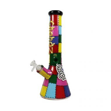 Chongz 36cm 'Patch' Glass Beaker Bong