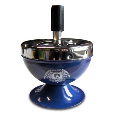 Cheeky One Retro Spinning Ashtray - Blue