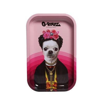 G-ROLLZ - HIT DOGS SMALL TIN TRAY 14 X 18CM