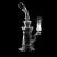 Image 1 of D-Lux 19cm Glass Diffuser Bong/ Oil Rig