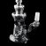 Image 6 of D-Lux 19cm Glass Diffuser Bong/ Oil Rig