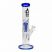 C1 Sci-Fi Trojan Glass Percolator Bong - Blue