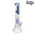 Chongz 'Caribou' 35cm Glass Percolator Bong - Milk Blue