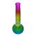 Image 2 of 20cm Frosted Glass Rainbow Bong