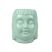 Ceramic Oil Burner Buddha Head Medium - Aqua