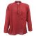 Image 3 of Plain Maroon Cotton Grandad Shirt