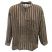 Image 5 of Striped Dark Army Grandad Shirt