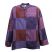 Image 3 of Patchwork Purple Grandad Shirt