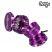 Chongz 'Azzure' 63mm 4-Part Sifter Grinder - Purple