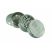 Headchef 50mm 4 Piece Razor Grinder - Silver