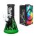 Chongz 20cm "Up in Flames" Glass Bong - Green