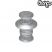 Chongz "UFO"Grinder 63mm 4-Part sifter Grinder - Silver