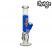 Chongz 23cm "Banana" Liquid Filled Glass Bong - Blue